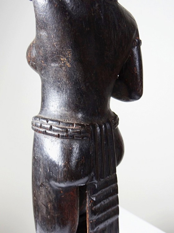 Image 1 of Statuetta africana vintage in legno intagliato, Africa occidentale, XX secolo