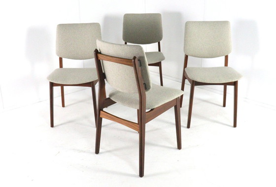 Image 1 of Set di 4 sedie da pranzo imbottite 'Overpelt'