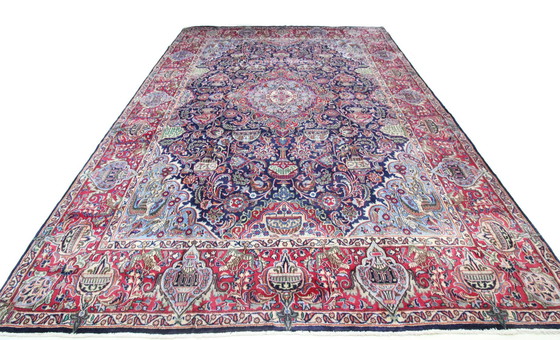 Image 1 of Original hand-knotted Persian carpet Kashmar 383 x 295 cm