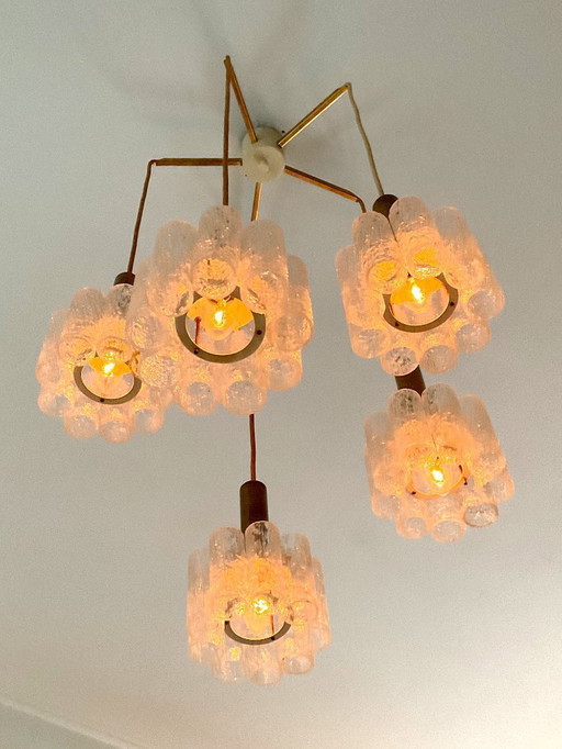 Doria Leuchten - Hanglamp - Jaren 60 - Duitsland