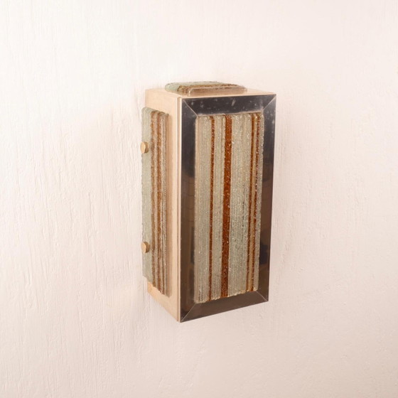 Mid Century Modern Wall Light by Albano Poli for Poliarte Chrome Version – Glass (photo 9 of 14)