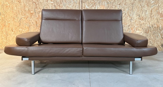 Image 1 of Sitting Vision canapé en cuir marron