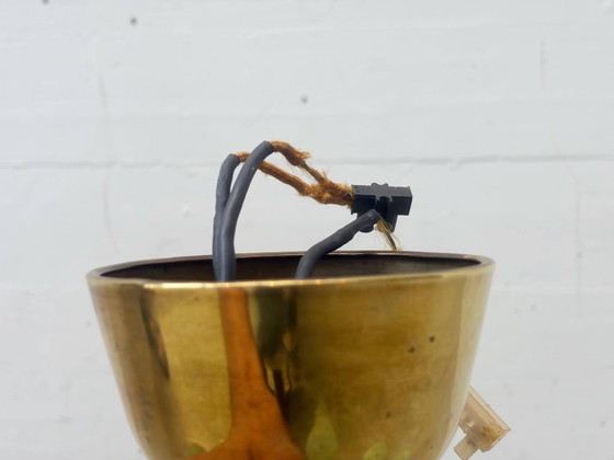 Lámpara de araña de estilo italiano de mediados de siglo, década de 1950. – Plafones, Brass (photo 7 of 10)