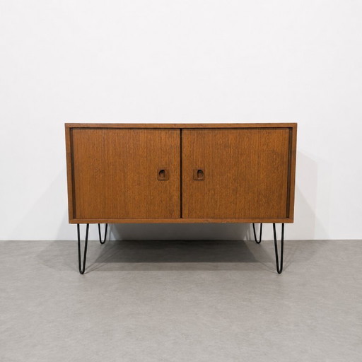 Vintage MDK Teak Lowboard, Belgien, 1960er Jahre – tv meubelen, Wood (photo 2 of 8)