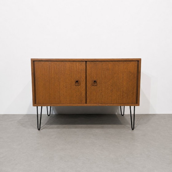 Vintage MDK Teak Lowboard, Belgium, 1960s – TV furniture, Wood (photo 2 of 8)