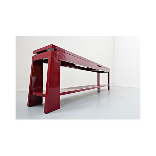 Vintage Console table by Emiel Veranneman 1980s