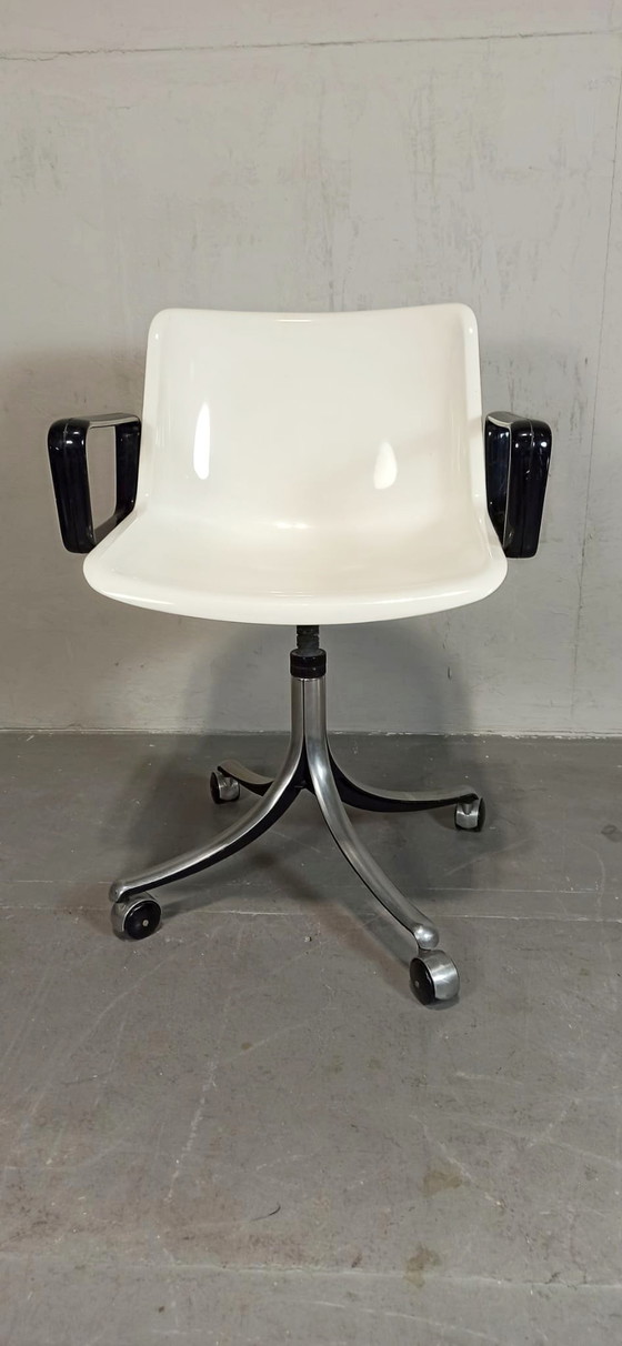 Image 1 of Sedia da scrivania Osvaldo Borsani per Tecto Modus