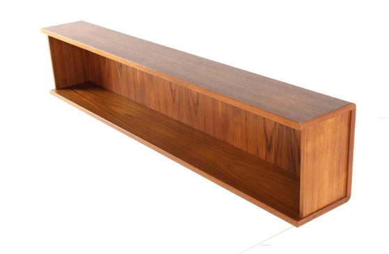 Vintage Wandplank Wandsysteem Teak Deens – Wandrek, Wood (photo 11 of 16)