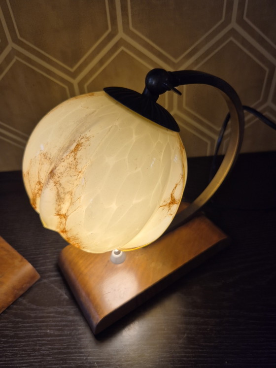 Image 1 of 2 Art Deco Table Lamps 1920-1940