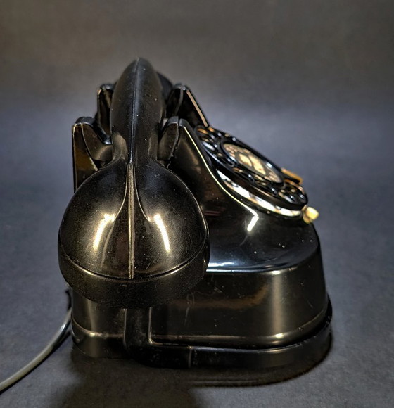 Oude RTT 56 A telefoon (België) 1956 - functioneel – Decoratieve objecten, Metal, Plastic (photo 3 of 11)