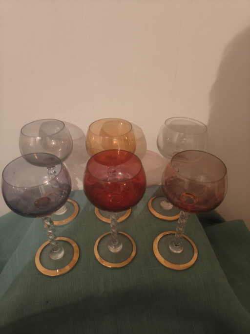 Crystal Murano Wine Glass
