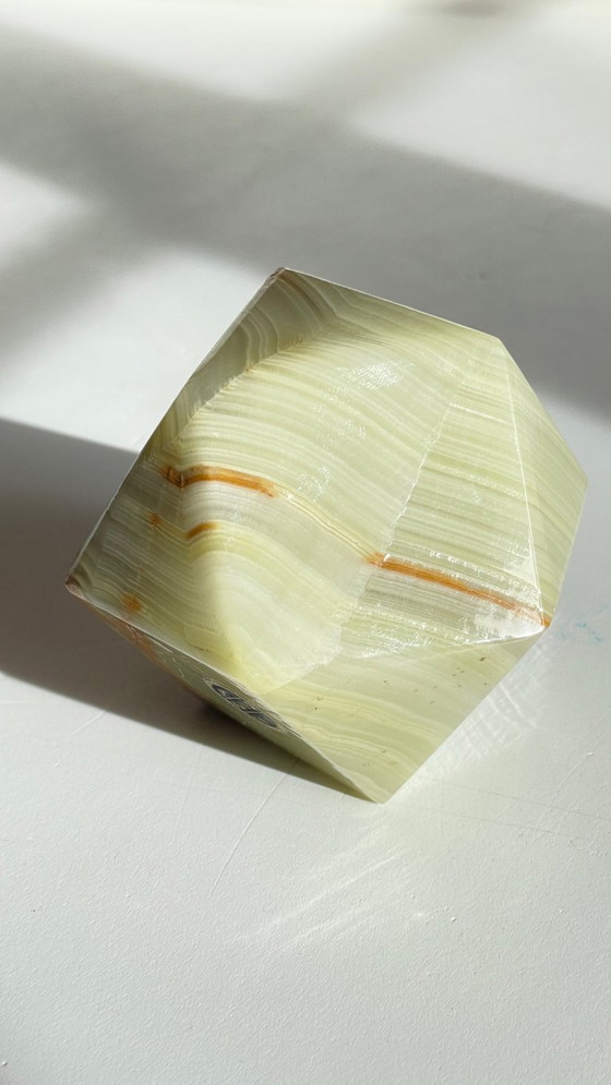 Image 1 of Vintage Onyx Paperweight