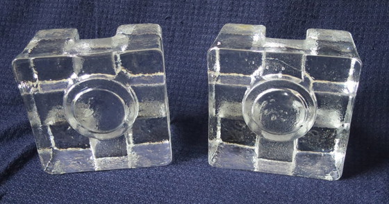 Image 1 of 2x Wiesenthalhütte Glas Stövchen Kannenwärmer Teewärmer Kaffeewärmer