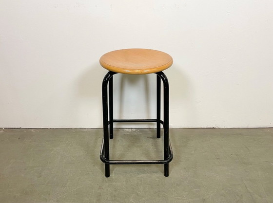 Image 1 of Vintage Industrial Italian Stool, 1970s