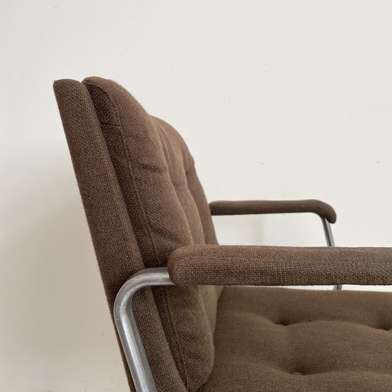 Image 1 of Chaise vintage design allemand Drabert dans le style du fauteuil Artifort