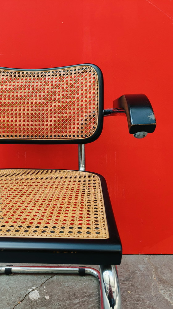 Image 1 of Marcel Breuer s64 silla en el estilo de Cesca Thonet knoll