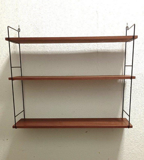 Image 1 of Étagère murale des années 50 avec trois étagères