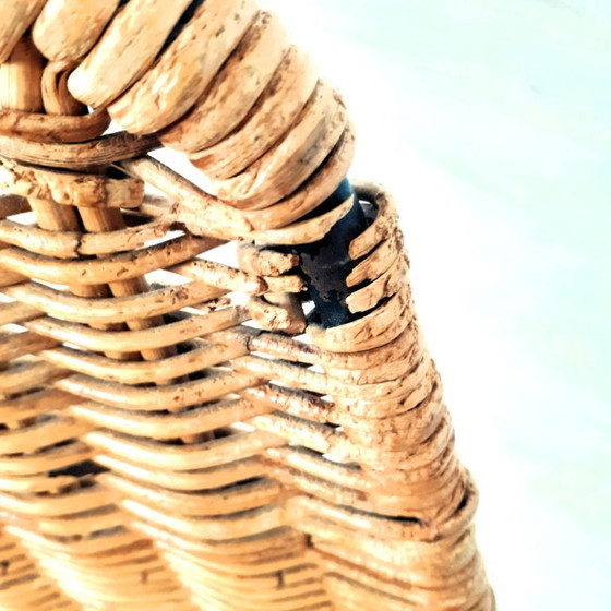Gian Franco Legler - Serie Basket – Sillas de comedor, Rattan (photo 9 of 9)