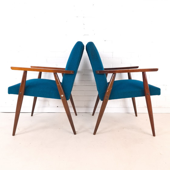 Image 1 of 2x vintage fauteuil