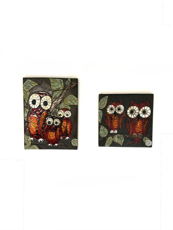 2x Ceramic Wall Tile, Ruscha Keramik ‘60 – Wall decoration (photo 10 of 10)