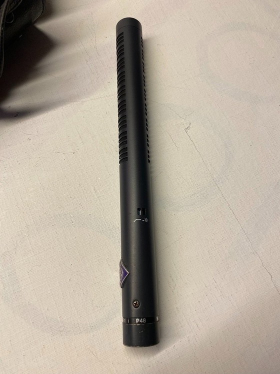 Image 1 of Neuman KMR 81 microphone with leather case
