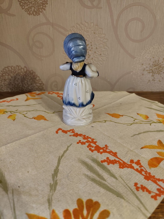 Figurine vintage en porcelaine, Objets déco, Bleu (photo 5 sur 6)