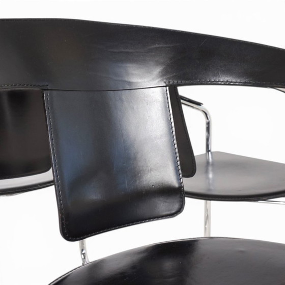 Image 1 of Juego de 4 sillas de comedor de A. Rizzatto para Lo Studio.