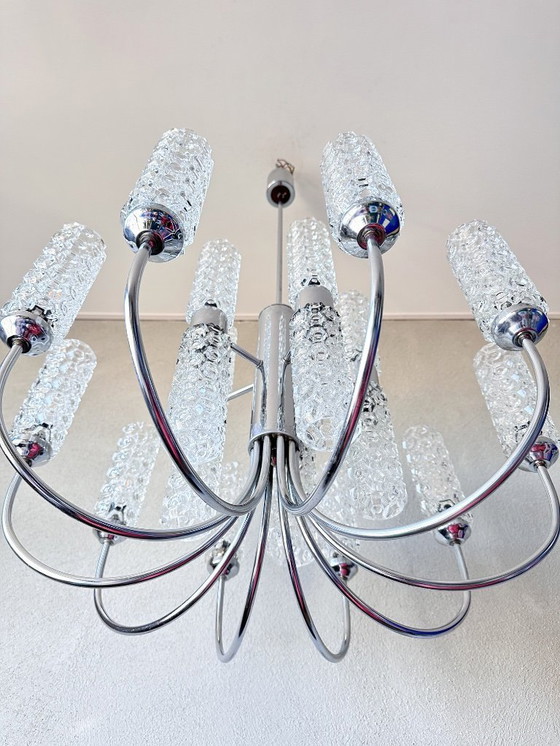 Image 1 of Lampadario vintage di grandi dimensioni