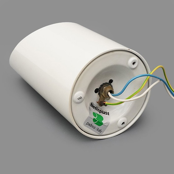 Image 1 of 3 lampade da parete “Obliqua” di Claudio Dini per Bieffeplast, anni ’70