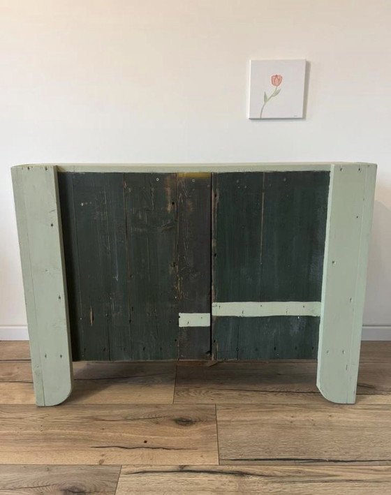 Image 1 of Unique Vintage Hall Cabinet – Handmade with Character