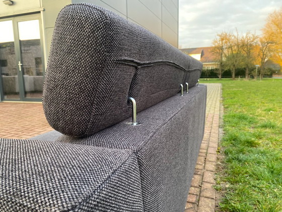 Image 1 of Set divano Montèl in tessuto grigio scuro - Comfort olandese di alta qualità - Relax regolabile - Consegna gratuita