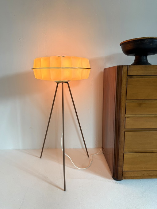 Lampadaire trépied vintage « OVNI », Allemagne années 70