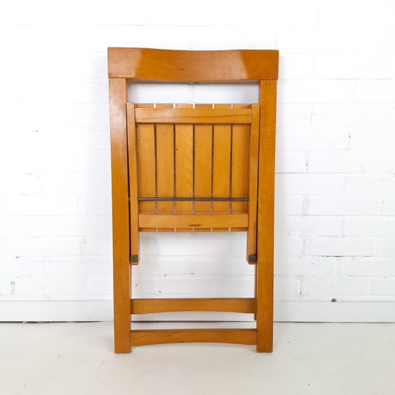 Vintage houten klapstoel Triëst Aldo Jacober jaren 70 – Klapstoelen, Wood (photo 5 of 7)