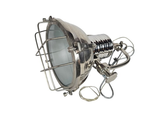 Image 1 of Lantern Sea Nickel - pendant lamp - industrial - ship lamp - film lamp