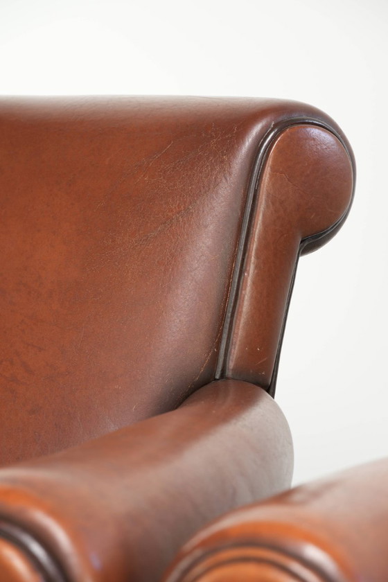 2x comfortabele schapenleren armchairs met een tijdloze uitstraling en goed zitcomfort – Fauteuils, Leather (photo 13 of 15)