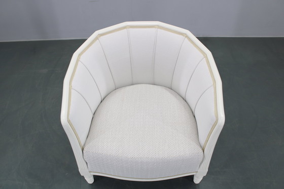 Image 1 of 1930 gerestaureerde Weense Secessie fauteuil