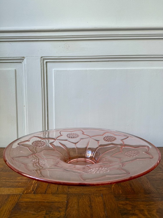 Image 1 of Rosaline glass dish – floral patterns