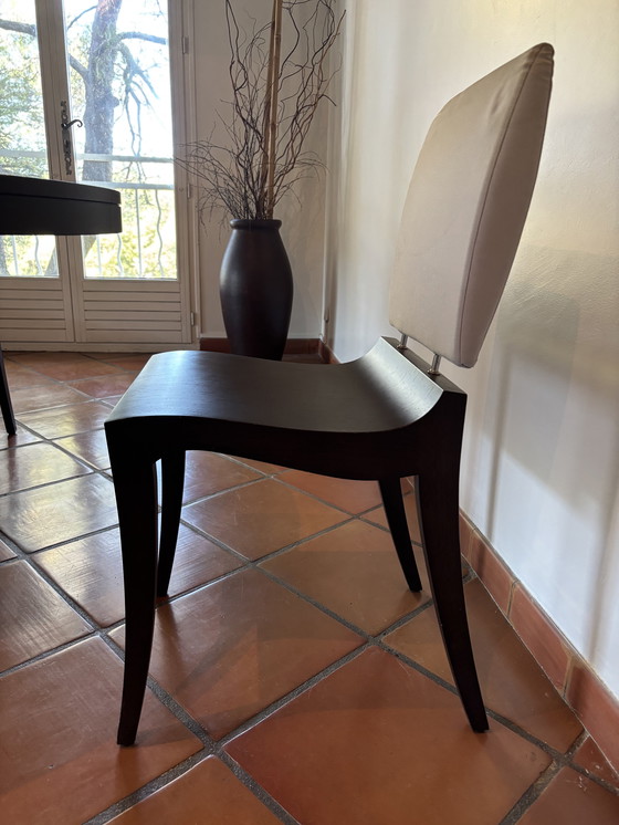 Image 1 of Superbe table ronde 4 chaises 