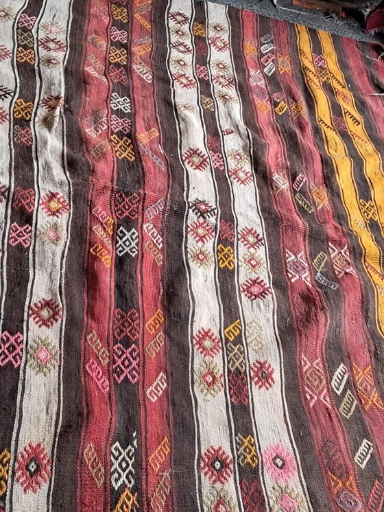 Image 1 of Kilim turco tessuto a mano 210x180cm