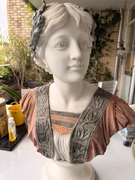 Busto – Sculture, Pietra, Marmo (photo 2 of 8)