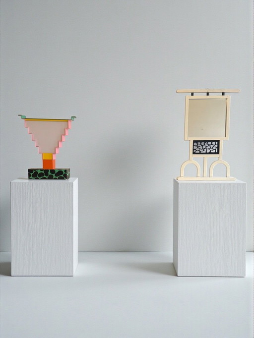 Mirror by George Sowden for Memphis Milano, 1986