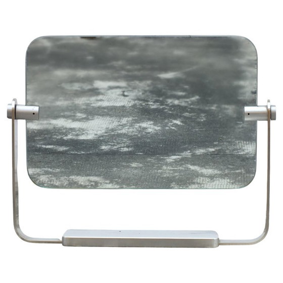 Image 1 of Paolo Caliani design années 70 by Linea T production Italie miroir à poser inclinable