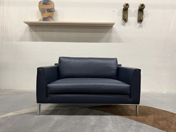 Image 1 of Design on Stock Heelz Loveseat Blauw leer 130