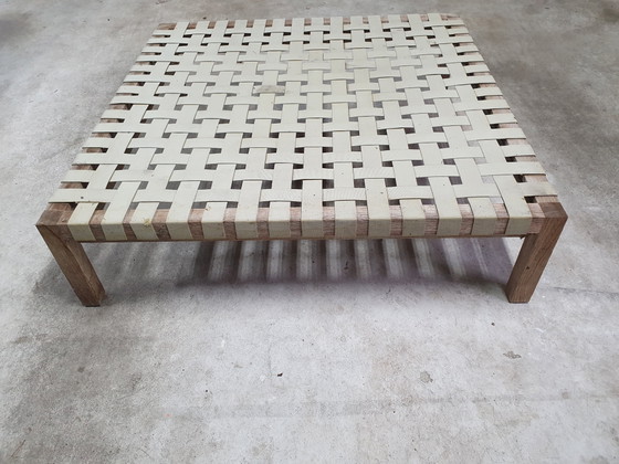 Roda Network 028 Design Tuintafel 110x110x28 – Wood, Canvas (photo 2 of 5)