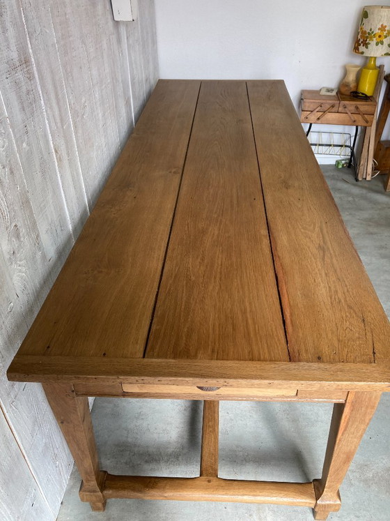 Large antique farmhouse table 244x82cm – Dining tables, Wood (photo 3 of 12)