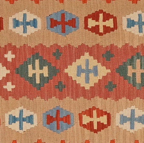 Image 1 of Hand-woven kilim gashgai 290 x 80 cm