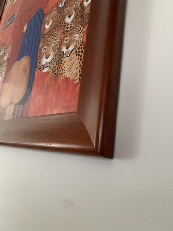 Image 1 of Unique framed art reproduction