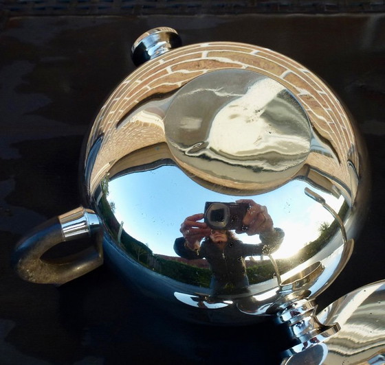 Image 1 of Edelstahl-Teekanne aus den 1950er Jahren