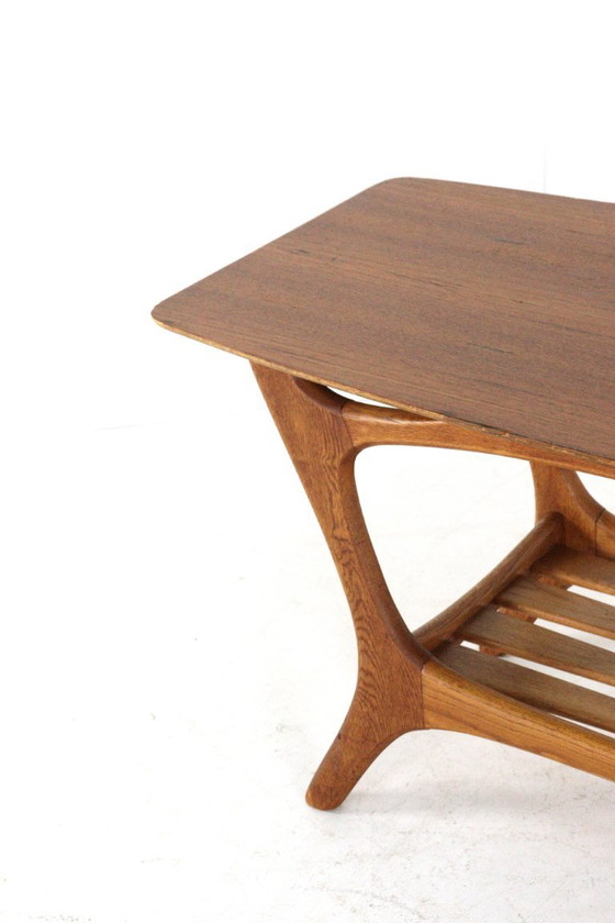 Image 1 of Vintage Coffee Table Midcentury 'Houses'