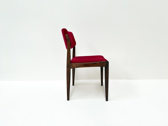 Image 1 of 8x Danish Modern Rosewood Dining Chairs by H.W. Klein for Bramin, 1960s